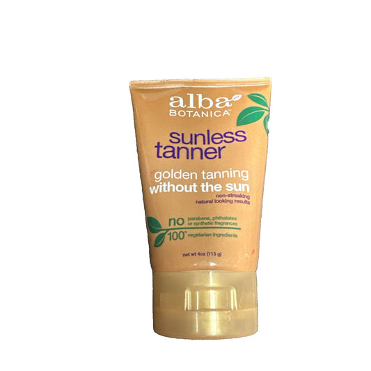 Alba:Very Emollient Sunless Tanner Golden Tanning Without The Sun 4oz AA