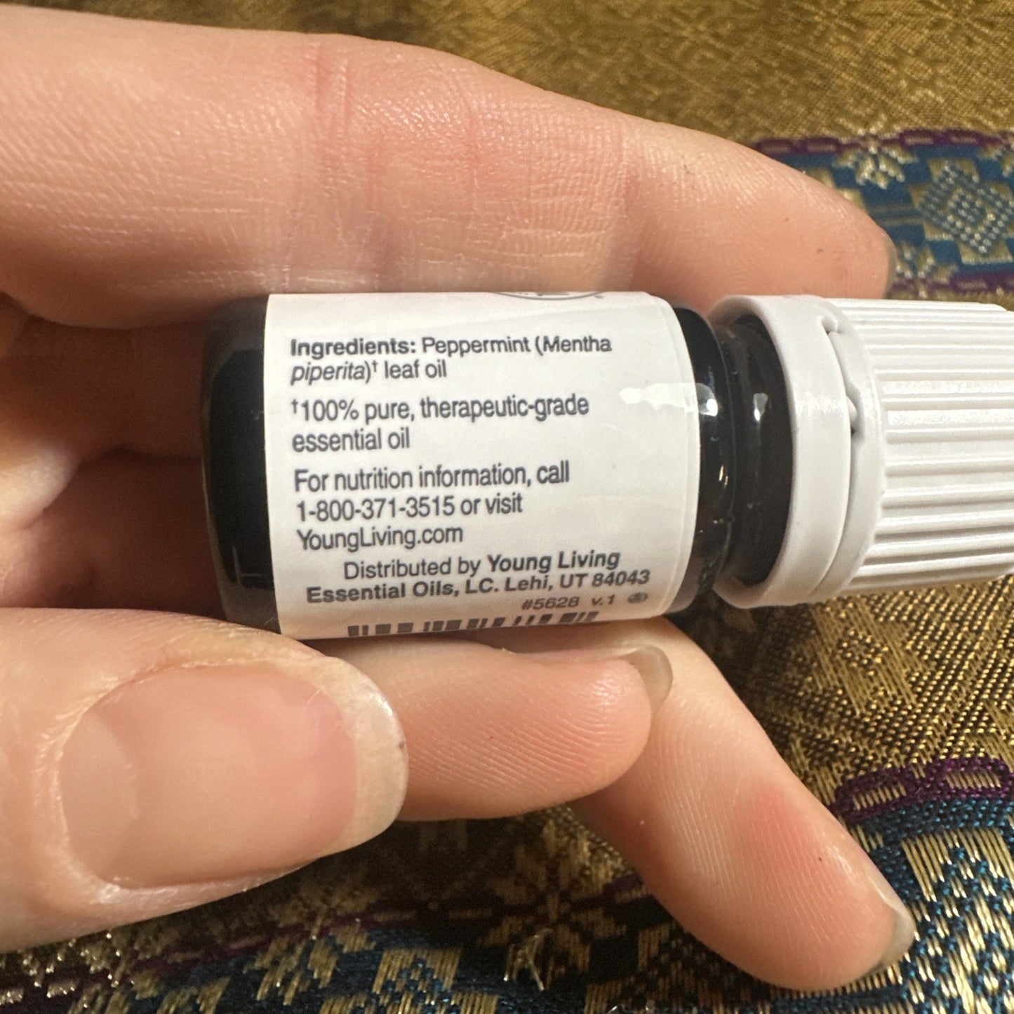 Young Living Peppermint Vitality 5 ml New~Sealed AA