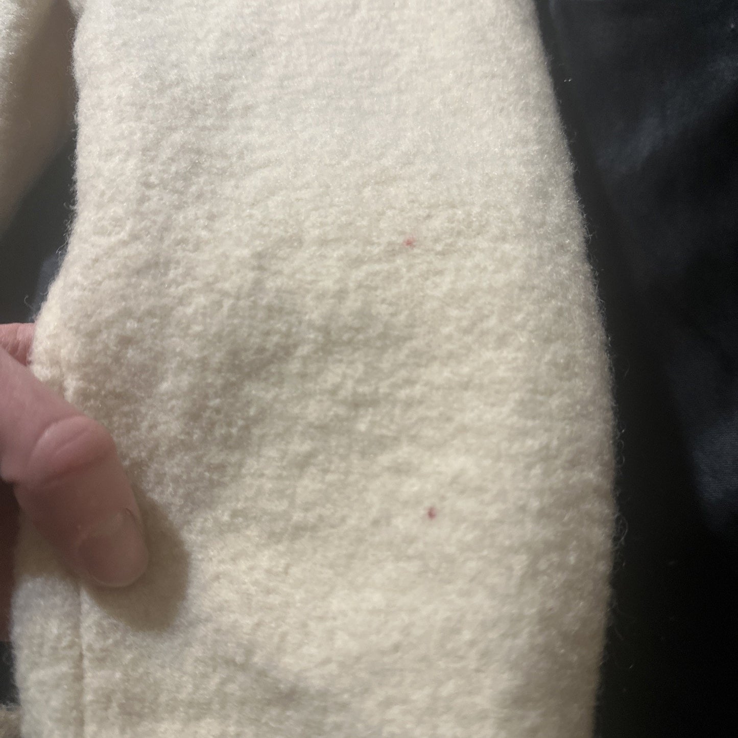 Vtg Wool Cardigan Sweater Women’s XS PTP 17.5 Long Sleeve Button Front Abalone