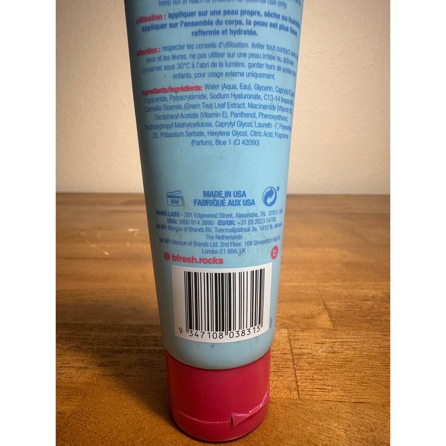 Let's Bounce b.fresh Firming Body Serum Sealed USA Made 100ml/3.38 fl oz | E7