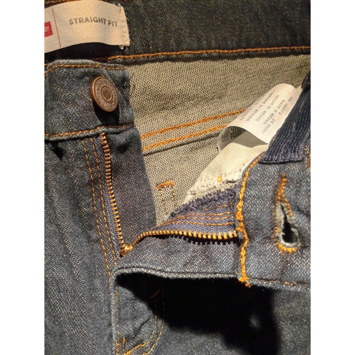 Wrangler Denim Junior Straight Leg, Slim Jeans Size 12 C8