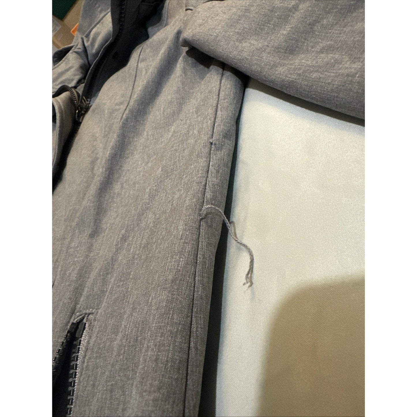 Pendleton Gray Outerwear Fleece-Lined Jacket Overcoat Women's Size M 1D17