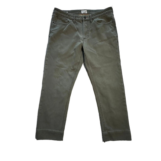 Weatherproof Vintage Mens Fleece Lined Khaki Pants 34x32 Gray Regular Fit