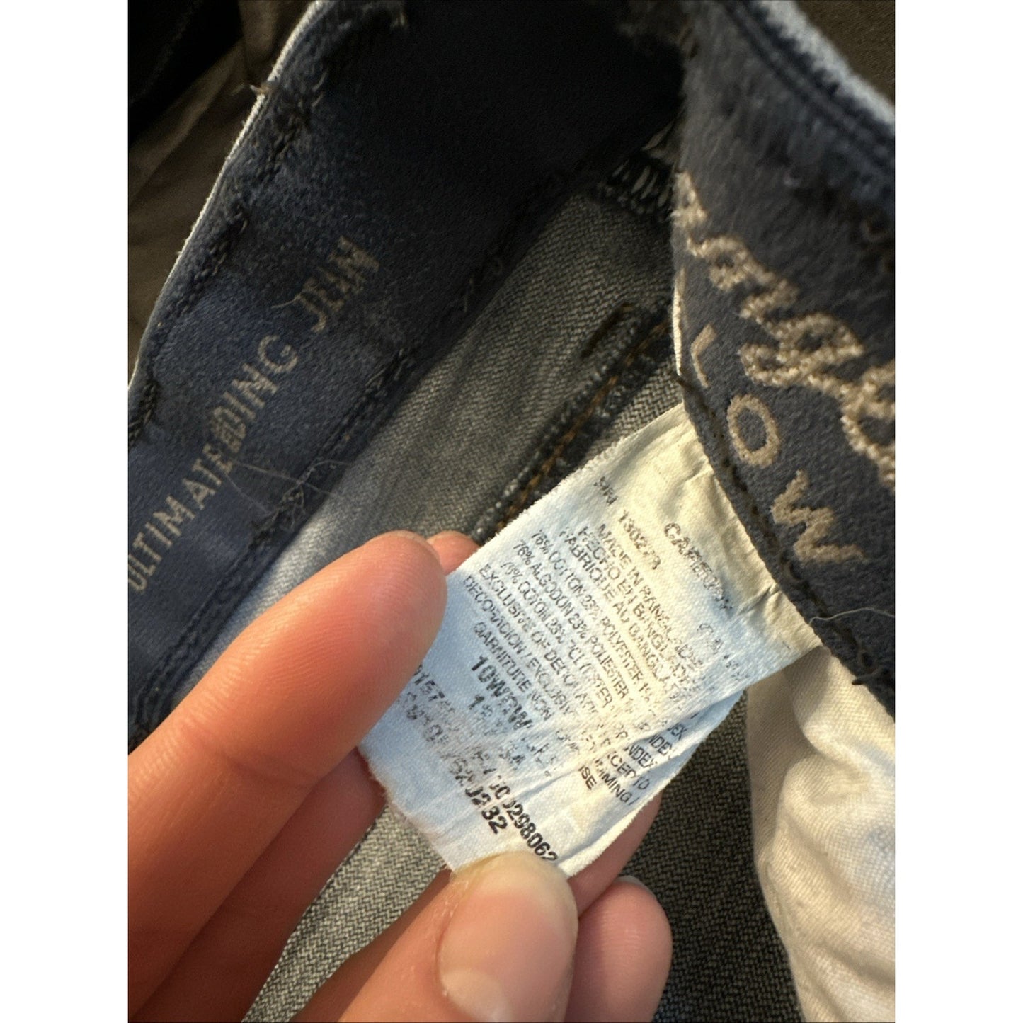 Wrangler Willow Bootcut Denim Jeans Women's 32x32 Stretch Rodeo Cowgirl 1C04