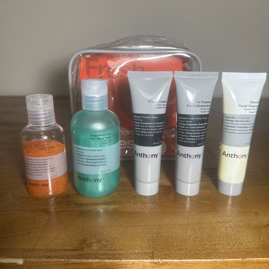 Anthony Fresh 5 - Trial Size Set of 6 - Anthony Soho USA Brand New In Bag RARE