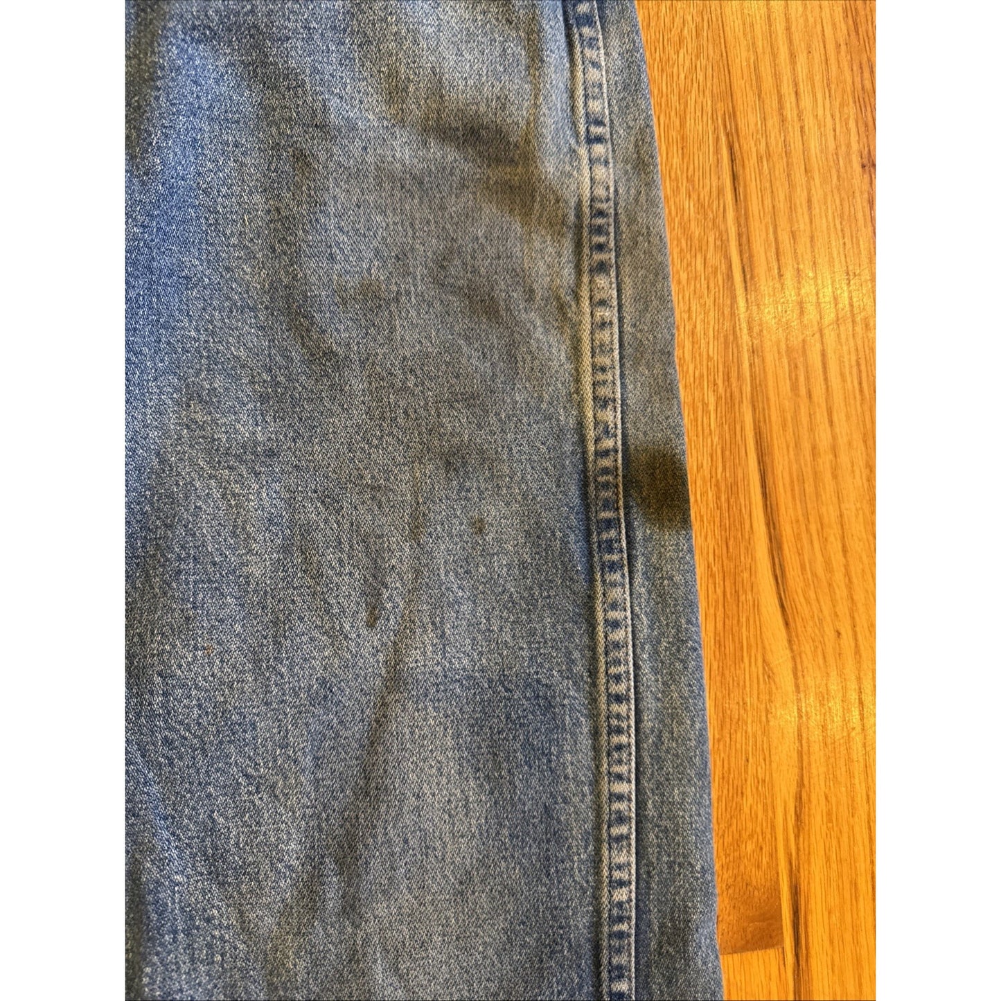 Wrangler 12MWZPW Men's High Waste Vtg Jeans Straight Leg Fair Mexico 32x36 A3