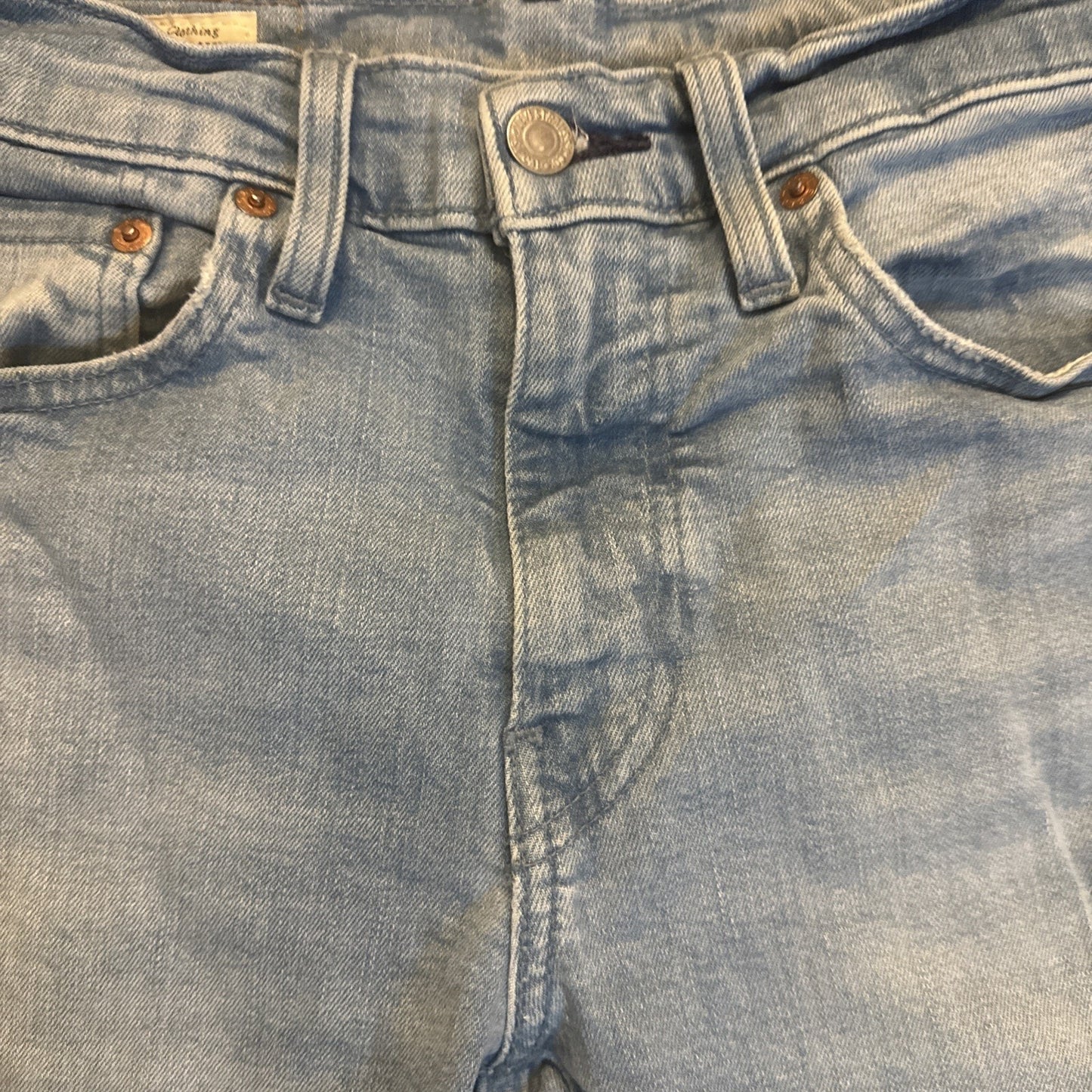 Levi's Premium Lot 512 Bermuda Cut-off Shorts 28" Waist Light-wash Denim 1B22