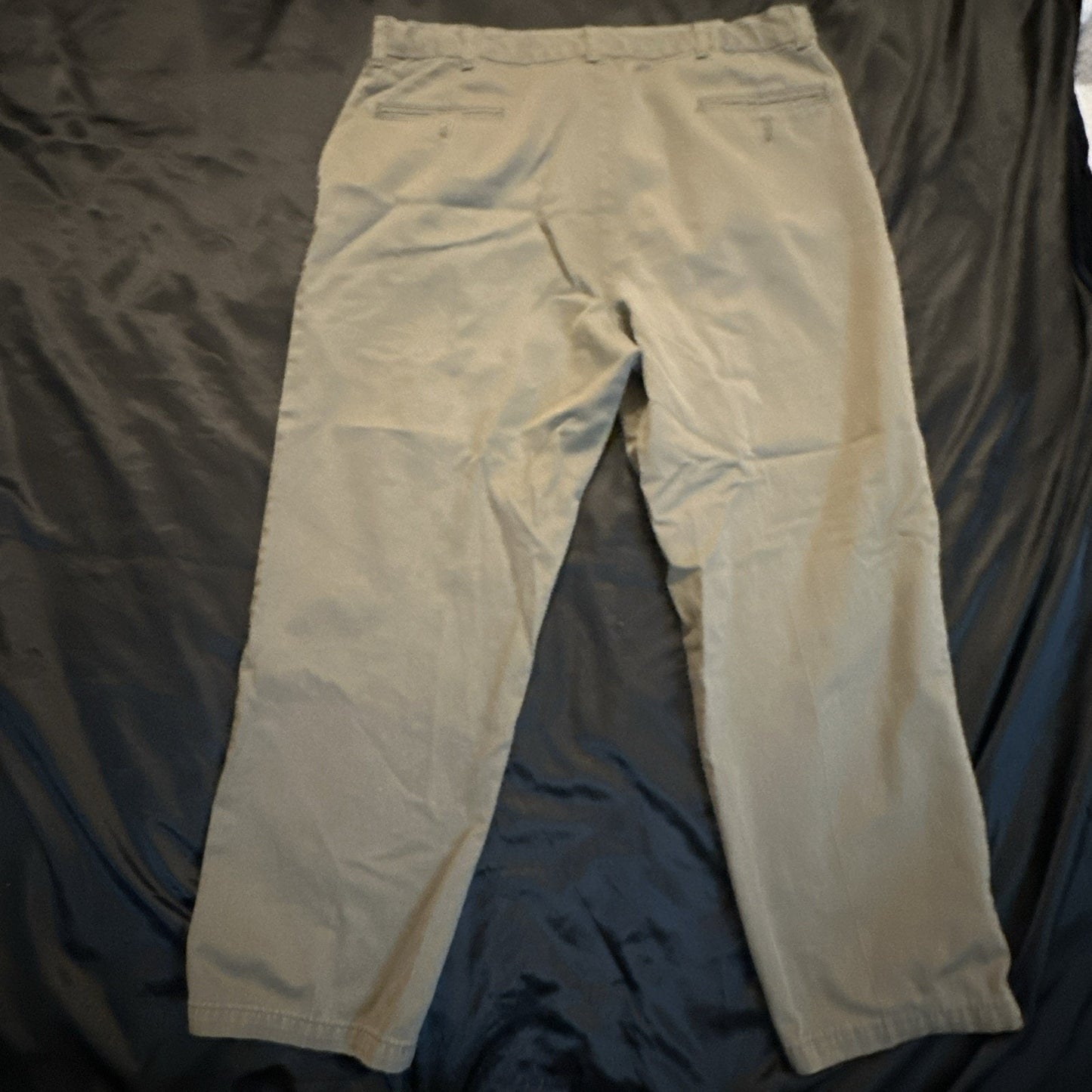 Vtg Timber Creek Wrangler Mens 40x29 Perfect Fit 100% Cotton Chino Green 1B27