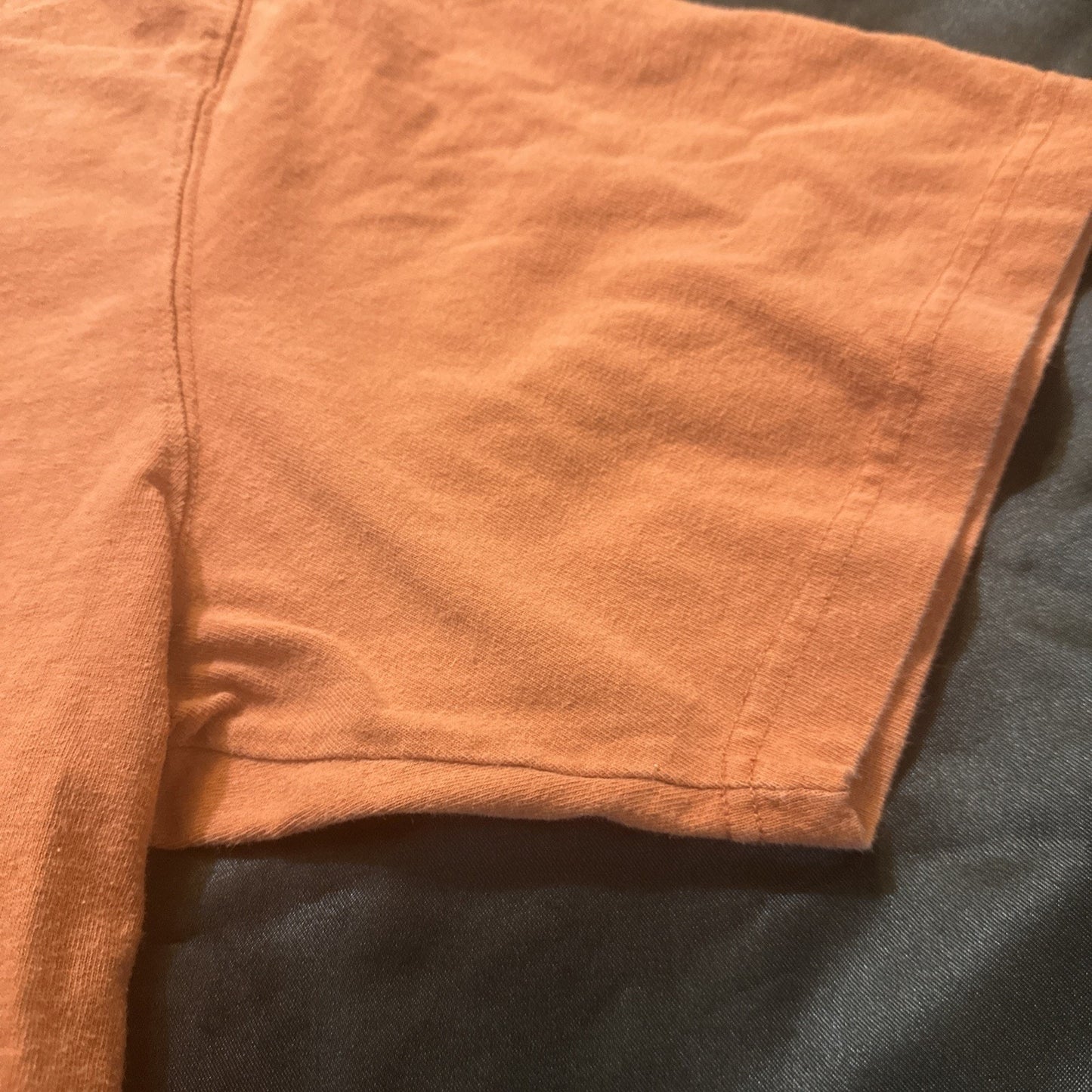 Carharrt Logo T Shirt Orange Tee Size XL Basic Mens 1A06