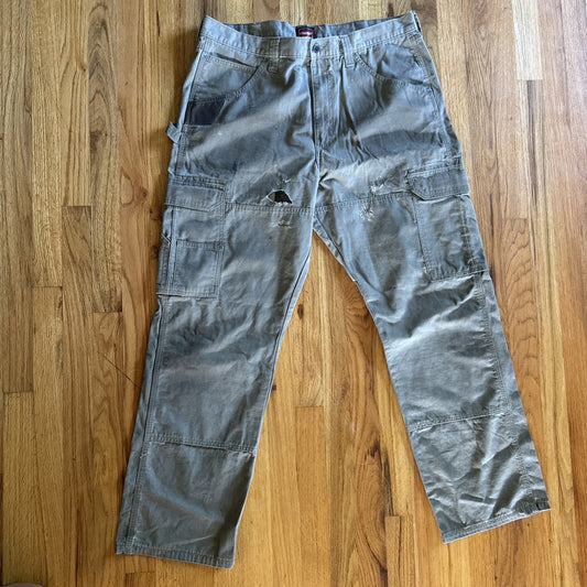 Wrangler Workwear Men's Work Pants 5- Pocket. Heavy Wear Size 36/32 B4