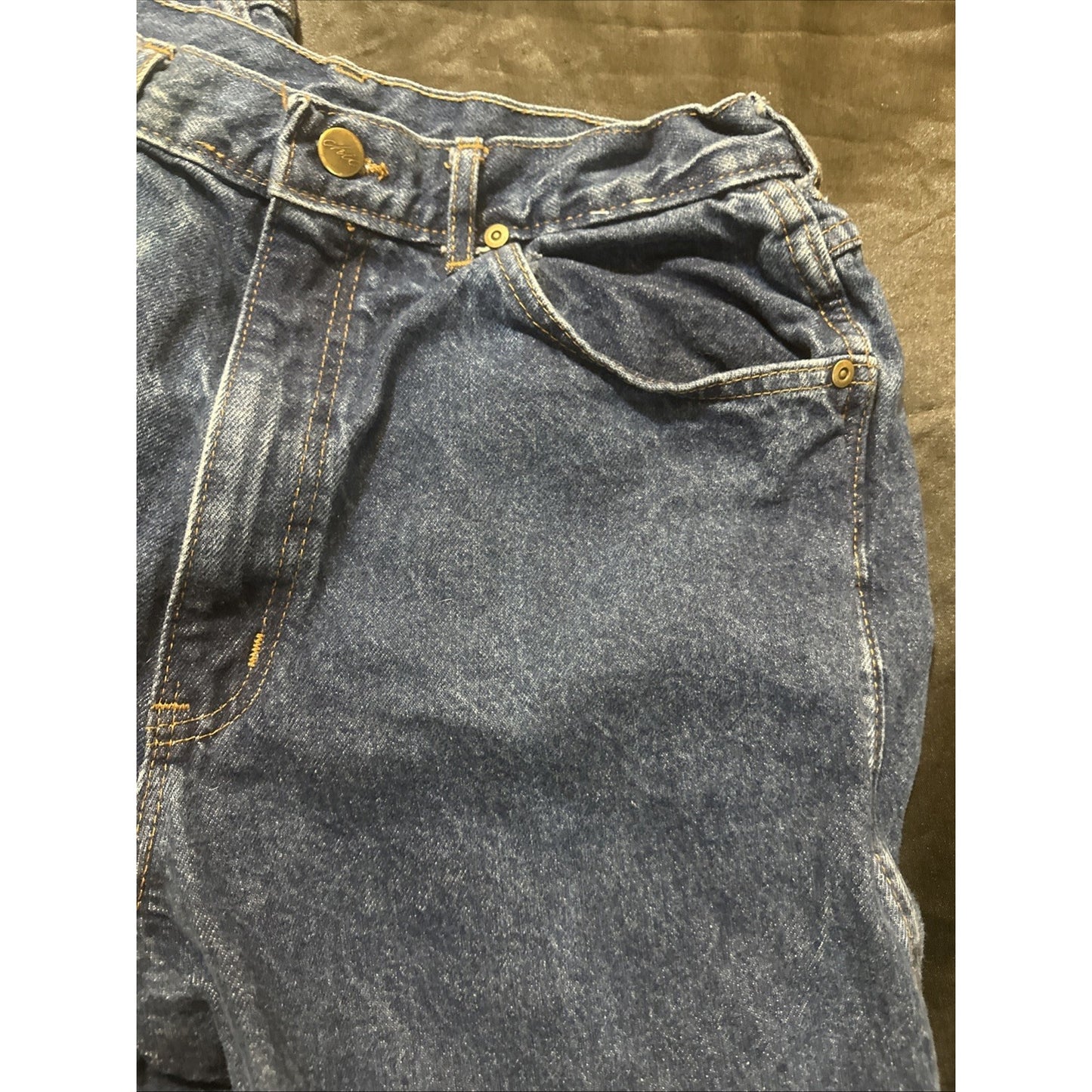 Chic Blue Denim Jeans Women's 30x28 2 Identical Pairs Y2K 1C21