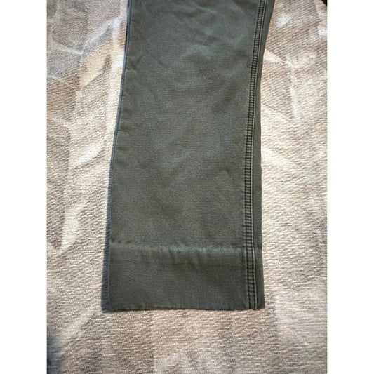 Weatherproof Vintage Mens Fleece Lined Khaki Pants 34x32 Gray Regular Fit