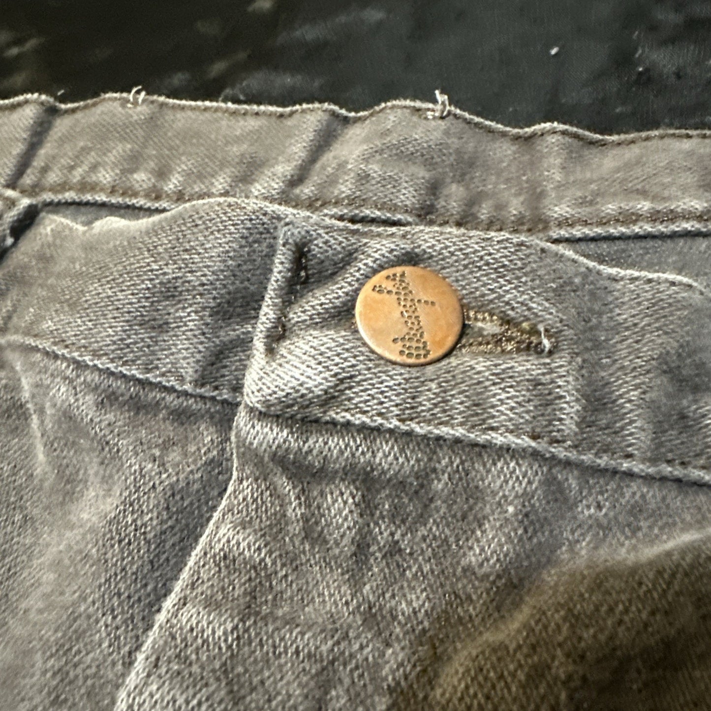 Wrangler 38x34 90’s Men’s Brown Denim Jeans 100% Cotton Mexico 13MWZKL