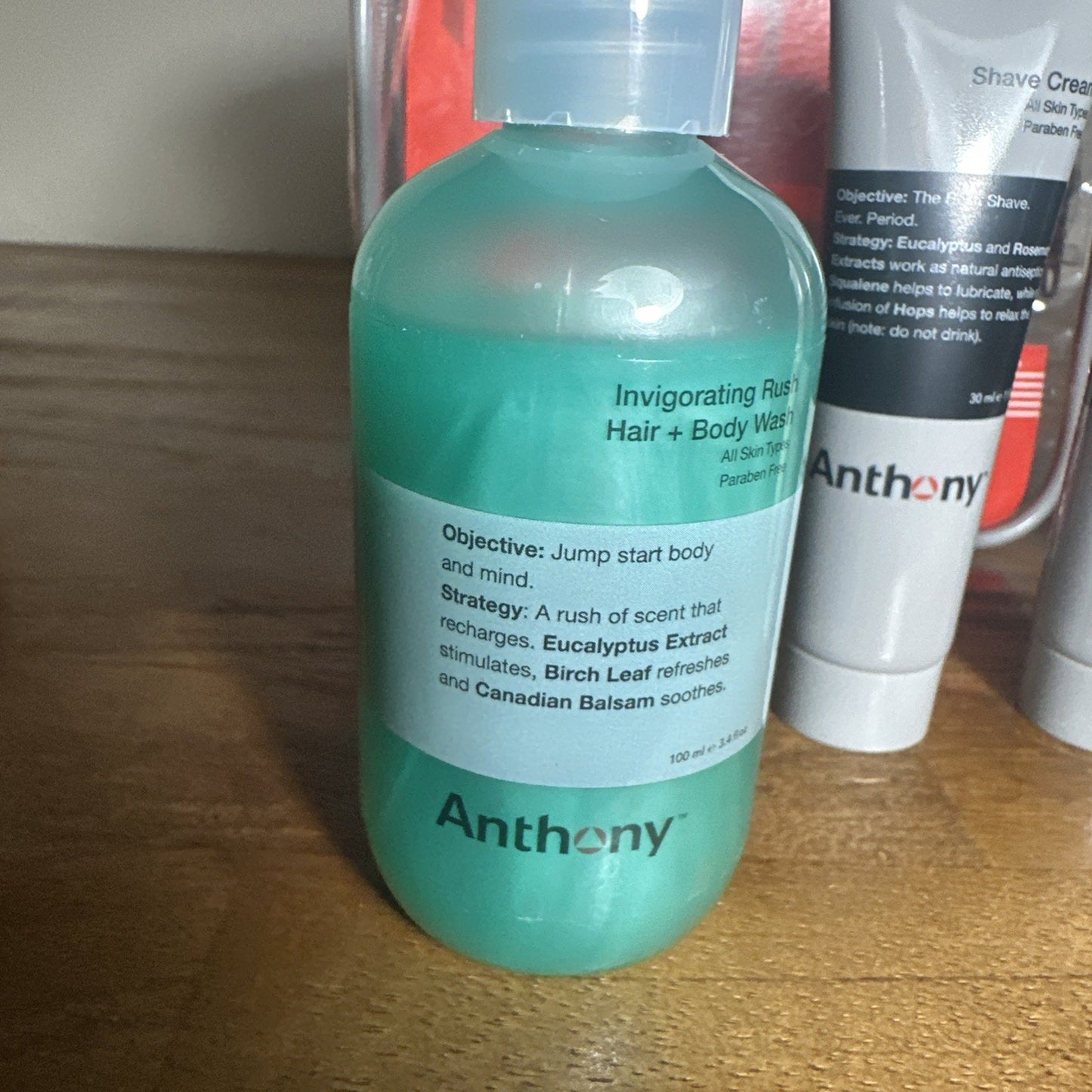 Anthony Fresh 5 - Trial Size Set of 6 - Anthony Soho USA Brand New In Bag RARE