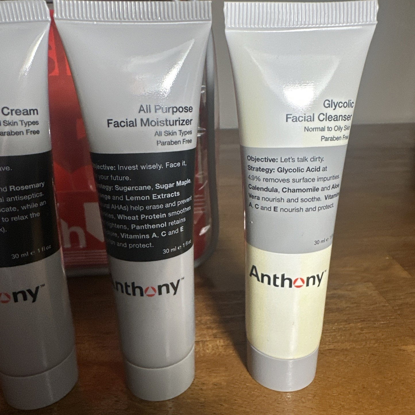 Anthony Fresh 5 - Trial Size Set of 6 - Anthony Soho USA Brand New In Bag RARE