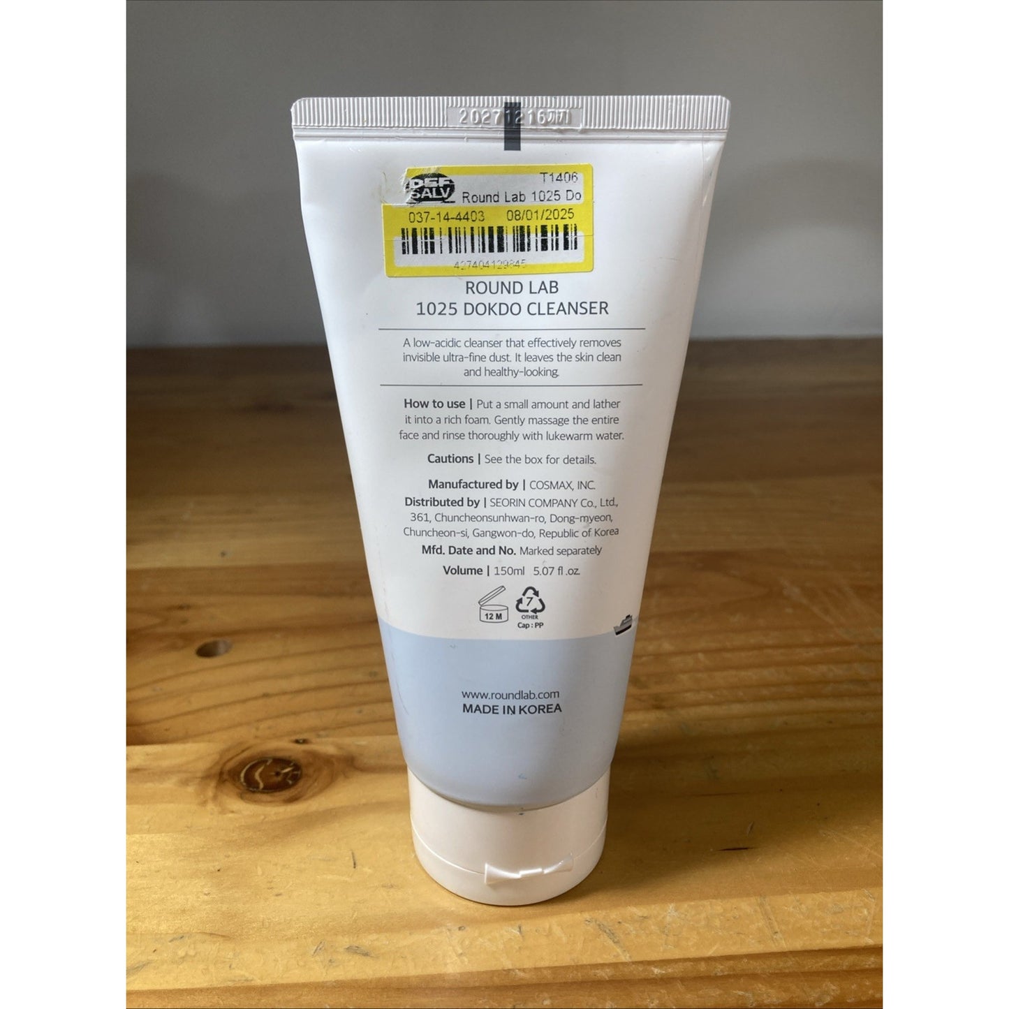 1025 Dokdo Cleanser 5.07 Fl Oz B4