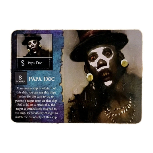 WizKids Pirates CSG of Davy Jones' Curse 024 Papa Doc Unpunched C12