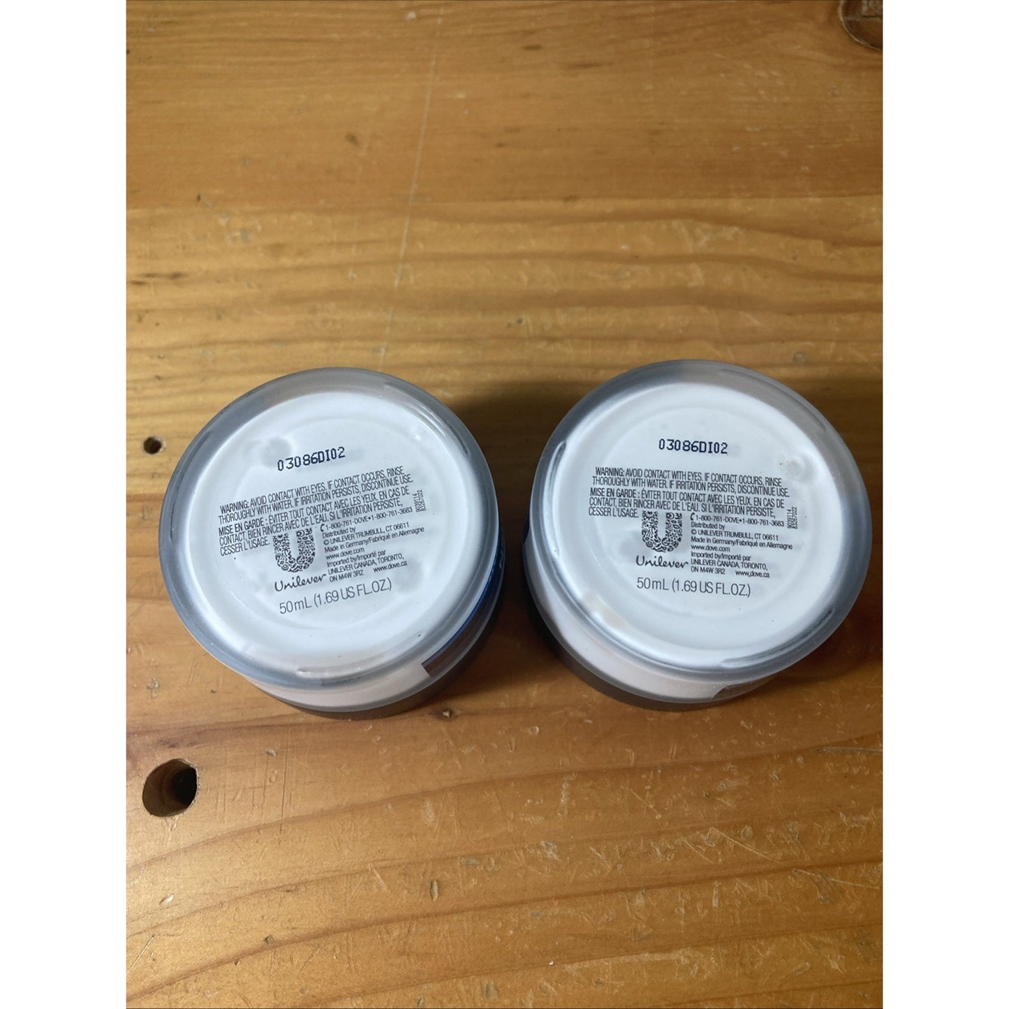 2 Pack Dove Men Care Ultra Hydra Cream Face Hands Body 2.53 Oz B4