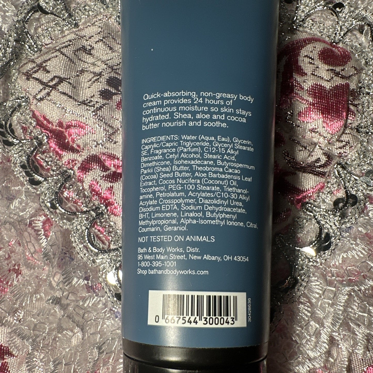 BATH & BODY WORKS MEN'S COLLECTION OCEAN BODY CREAM 8 OZ