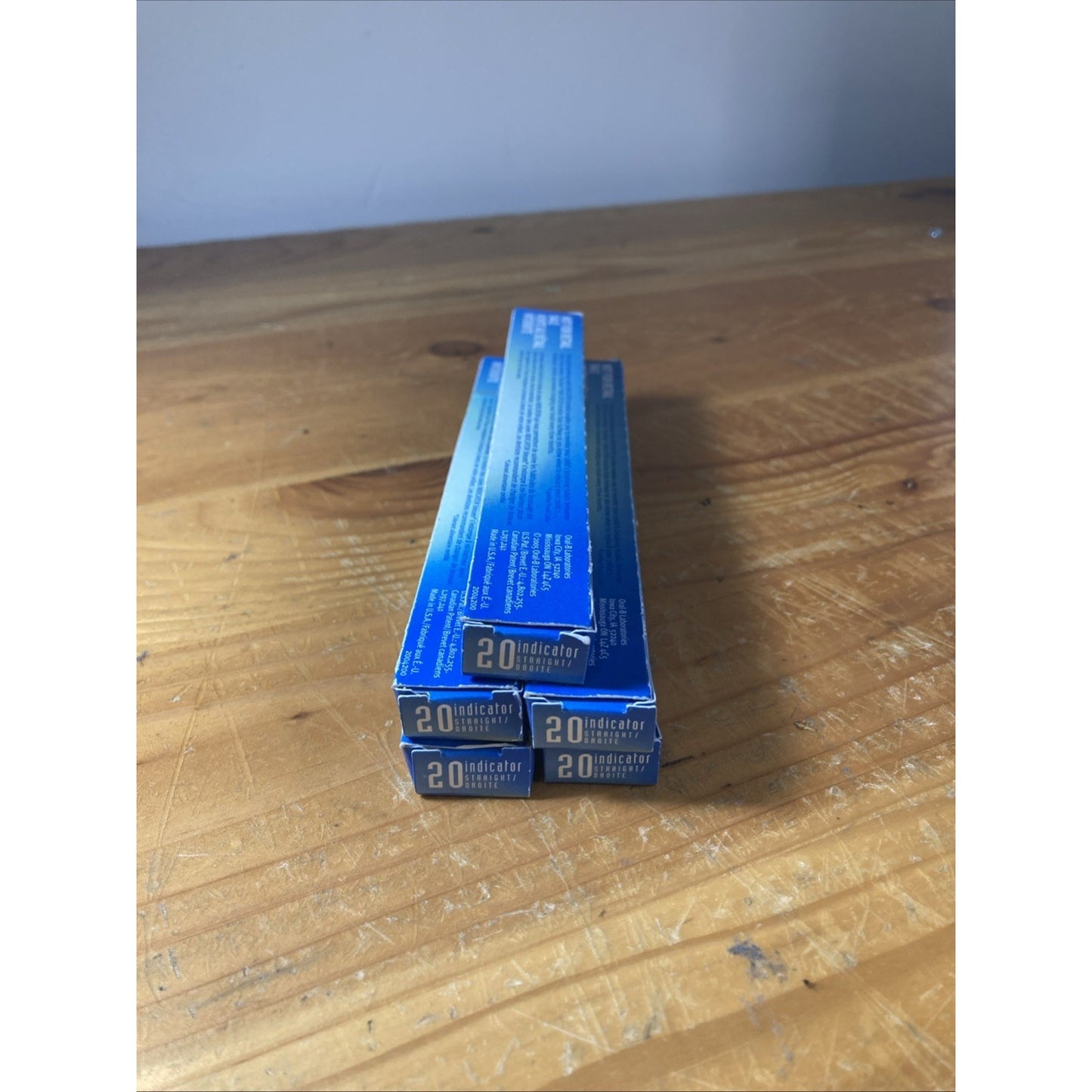 5 VTG 2005 Oral B 20 Indicator Straight Angle Compact Soft Multicolor E1