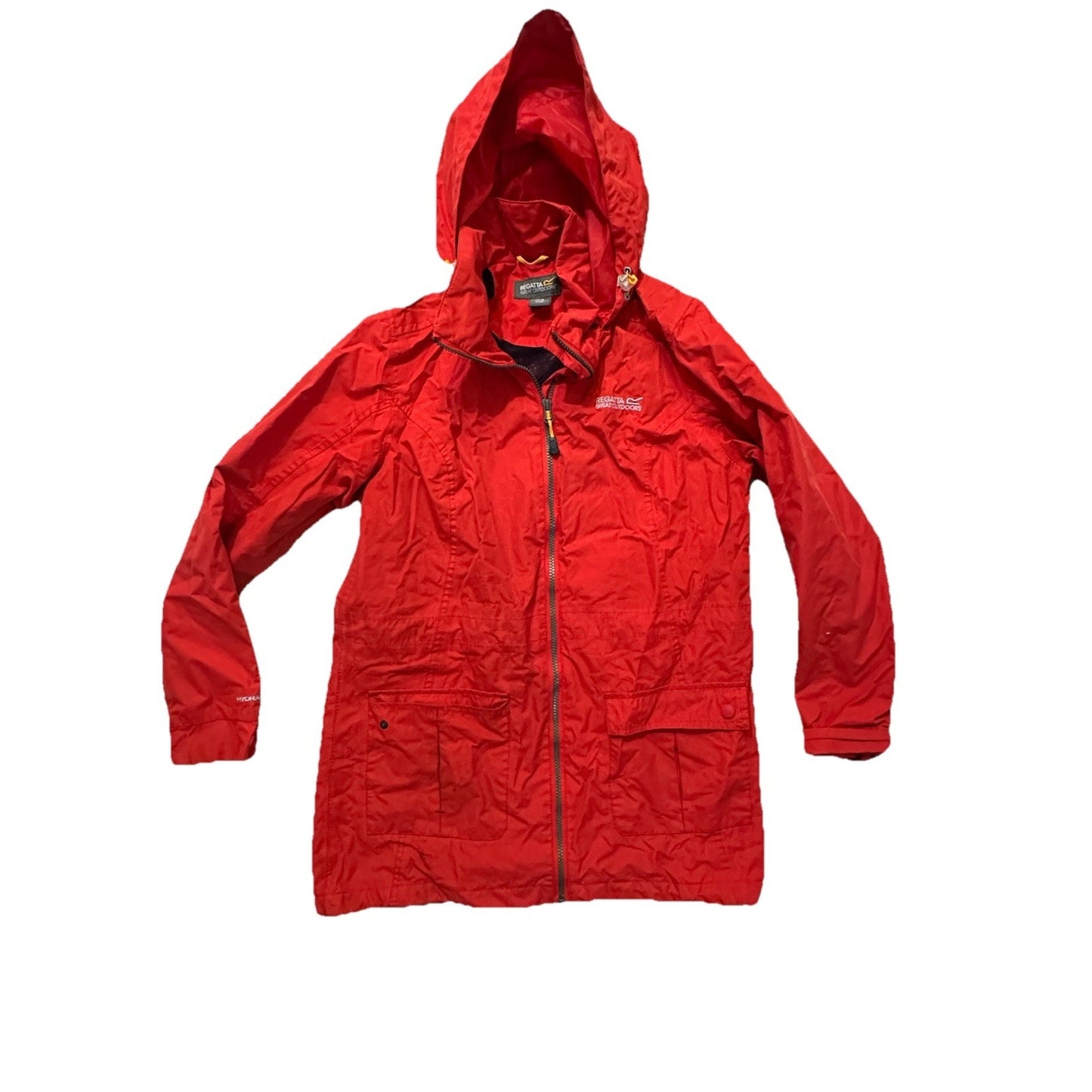 Regatta Great Outdoors Red Full Zip All Weather Jacket Women UK 10 US 6 PTP 20”