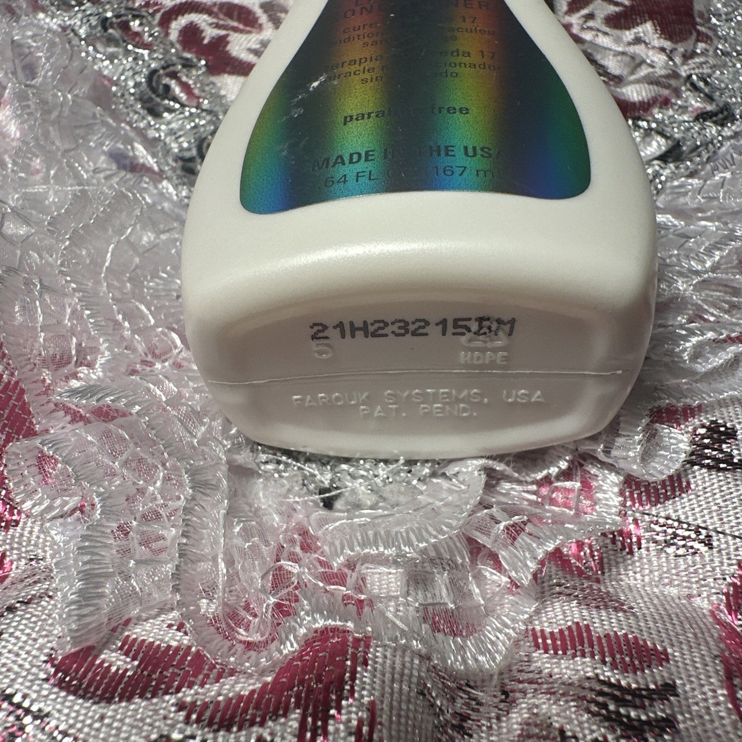 Biosilk Silk Therapy 17 Miracle Leave-in Conditioner NEW Missing cap 5.64 oz