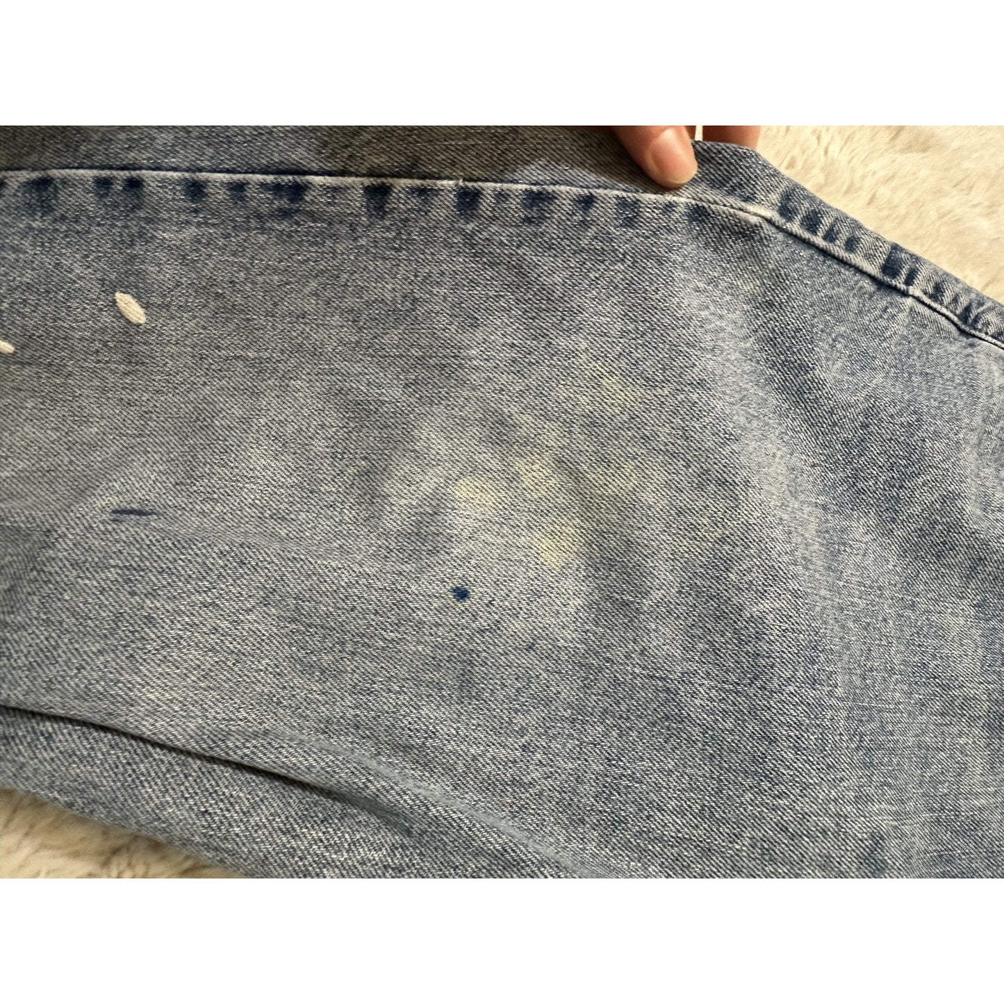 Eddie Bauer Vtg Blue Denim Mom Jeans Size 6 Tall 27x32 Light Wash High Waist