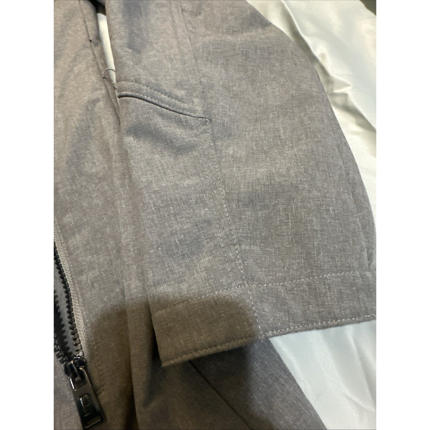 Pendleton Gray Outerwear Fleece-Lined Jacket Overcoat Women's Size M 1D17