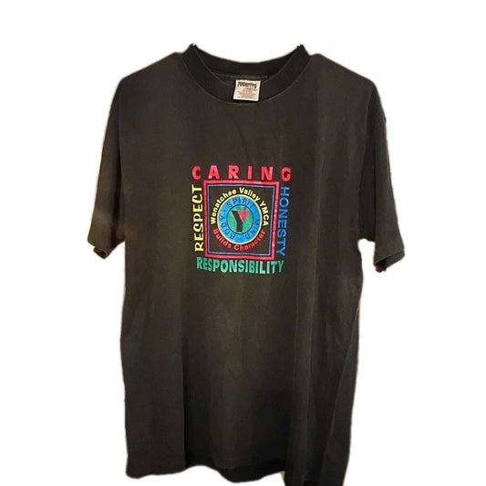 VTG YMCA Tee Shirt Size Lrg. B1
