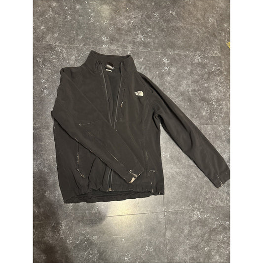 Women's The North Face Soft shell Jacket Size L Broken Zipper Wear C6