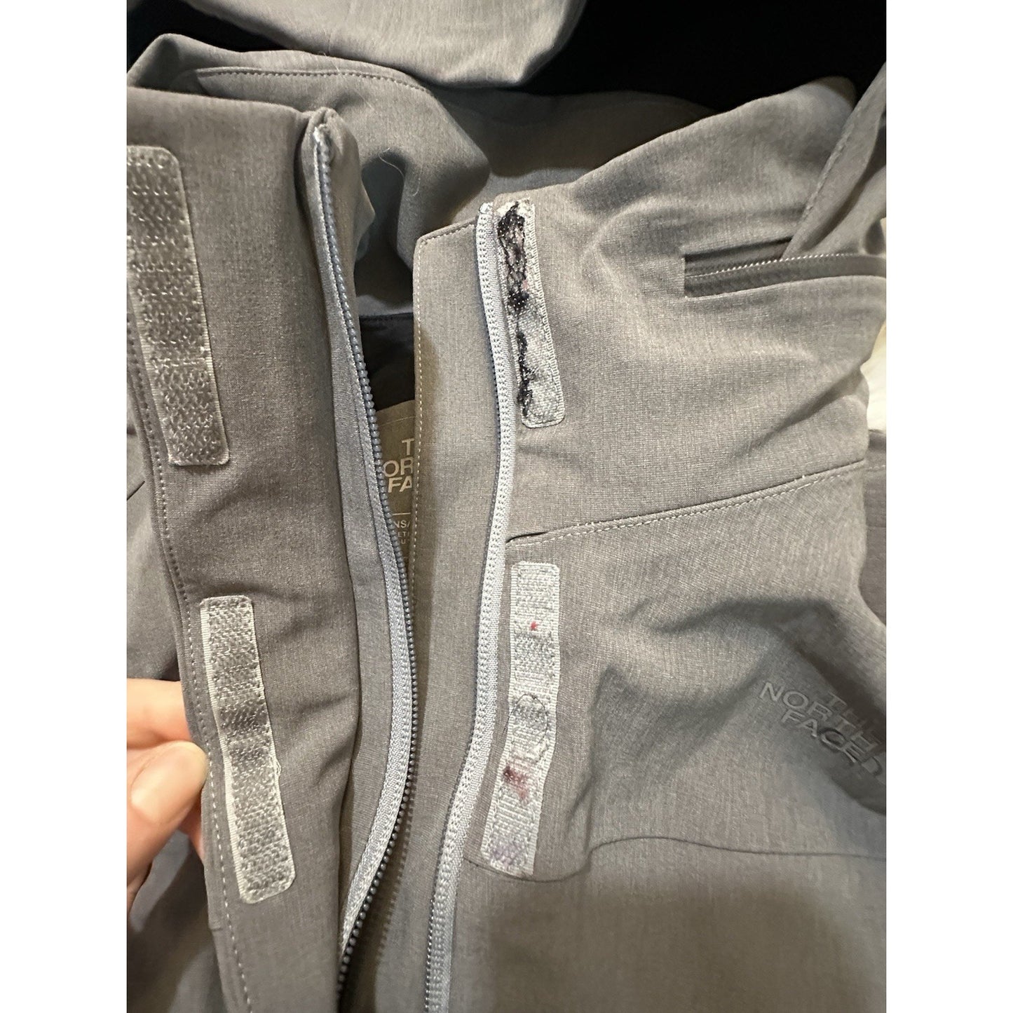 The North Face Women’s Medium Apex Flex Gore-Tex Jacket Hooded Gray All Weather