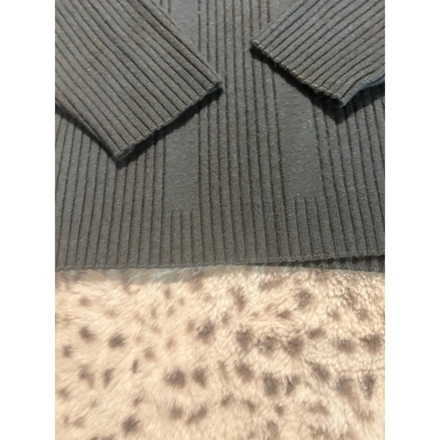 Bachrach Italian Wool Blend Pullover Sweater Dusty Blue Gray Size L | 2C10