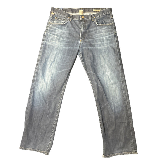 Citizens of Humanity Blue Denim Jeans Evans 34x29 Men’s Straight Leg 30059 USA