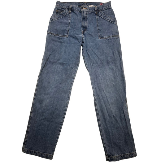 Y2K Levi's Camp Pant Denim Jeans 31x29 Women's Size 12 100% Cotton Mexico Blue