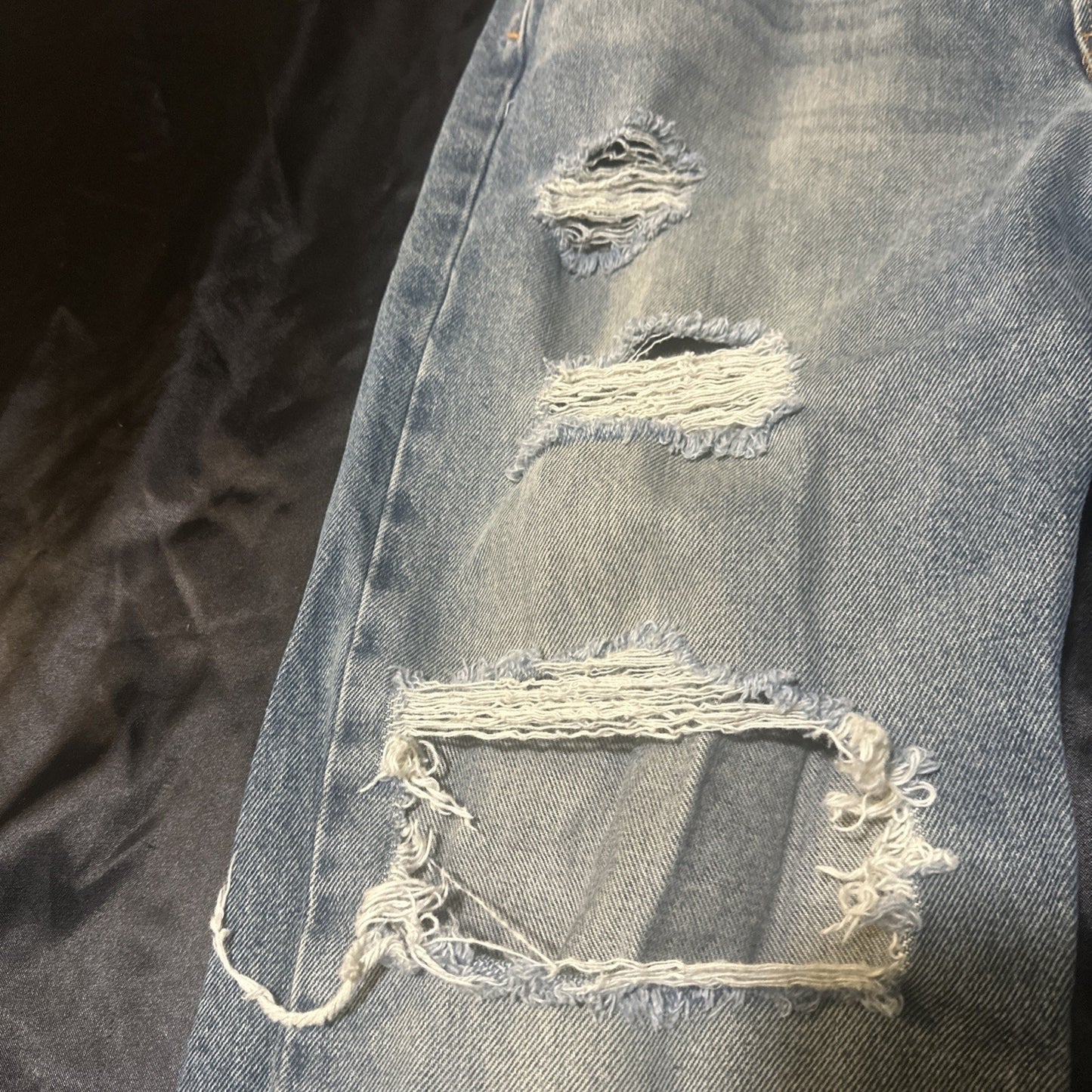 BDG Vintage Slim Fit Men’s Denim Blue Jeans 34/32 Mexico 100% Cotton Distress