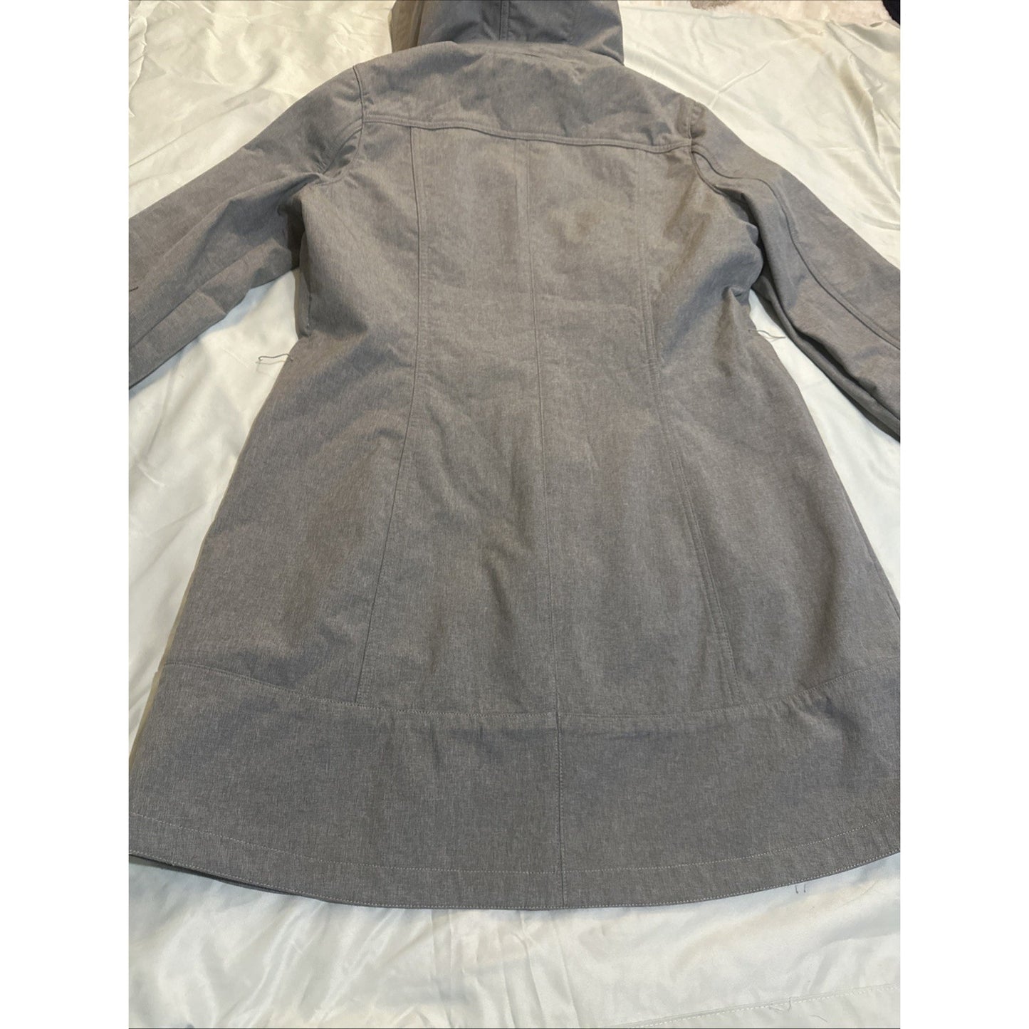 Pendleton Gray Outerwear Fleece-Lined Jacket Overcoat Women's Size M 1D17