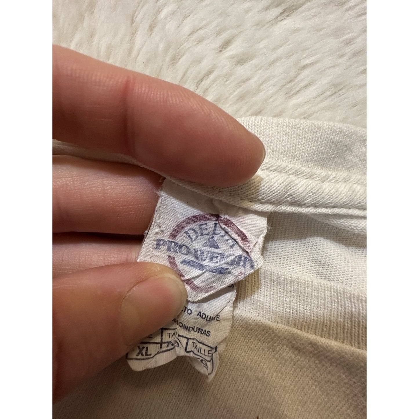 Delta T Shirt “Keep Off The Grass” Washington DC White XL Good