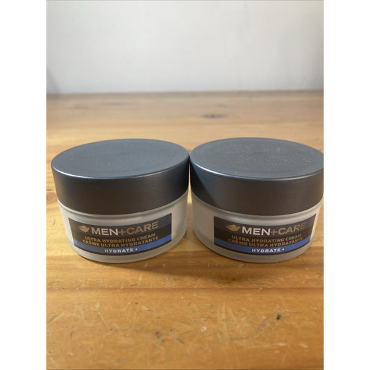 2 Pack Dove Men Care Ultra Hydra Cream Face Hands Body 2.53 Oz B4